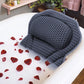 4D Mesh Bath Pillows With Suctions for Neck or Back Support