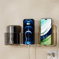 2 PCS Wall Phone Holder No Drill Adhesive Remote Control Organizer for Home Office