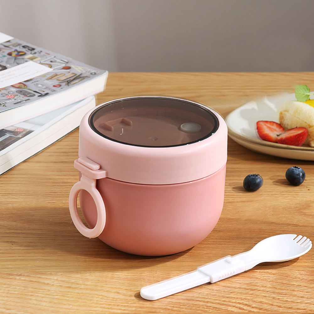 4Pcs Stainless Steel Insulated 800ML Food Soup Jar  Lunch Box