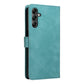 RFID Protective Flip Wallet Case Compatible with Samsung A17 A37 and A57-Green
