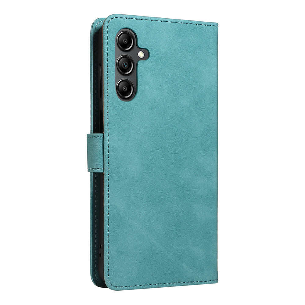 RFID Protective Flip Wallet Case Compatible with Samsung A17 A37 and A57-Green