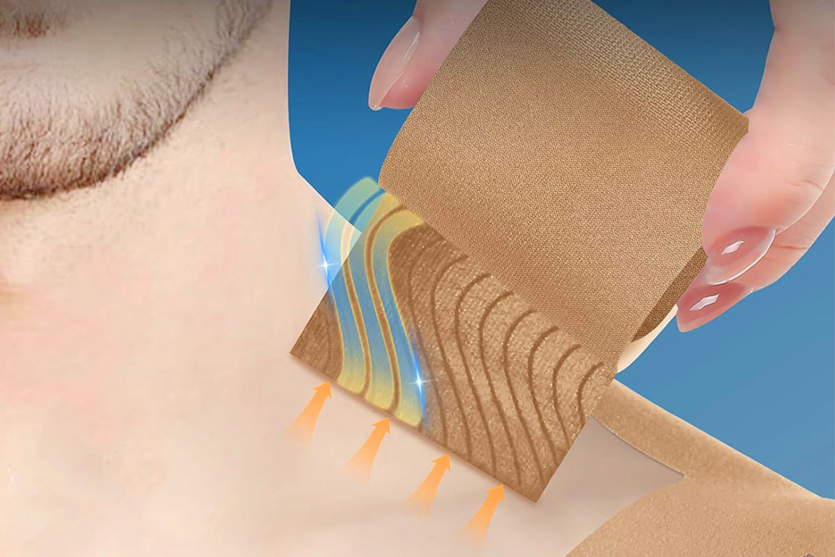 20PCS Kinesiology Tape For Shoulder Precut Enhance Elastic Sports Tape For Shoulder Support -Cuticolor