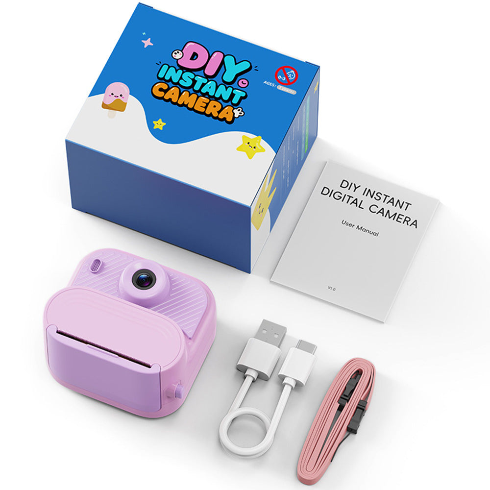 DIY Instant Print Camera with 48MP Photo Printer