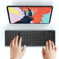 Foldable Bluetooth Keyboard Wireless Portable Keyboard with Numeric Keypad