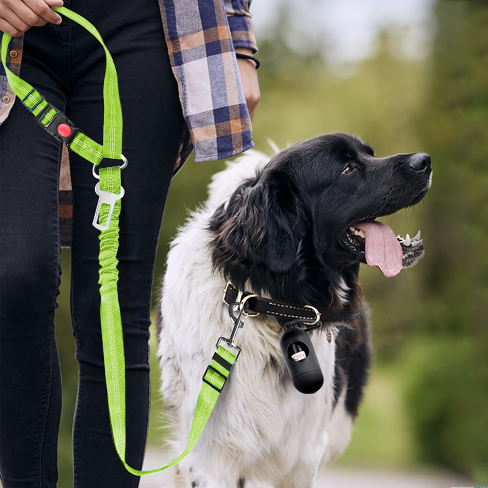 Removable Dog Belt Harness for Car Adjustable High Elastic Bungee