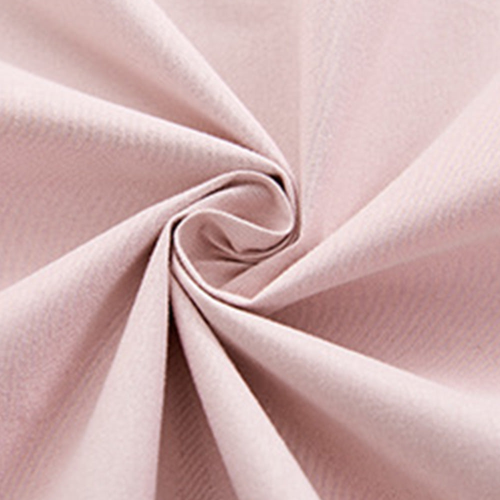 2 Pack 100 Percent Blackout Curtains with Black Liner for Bedroom Living Room and Office-Pink