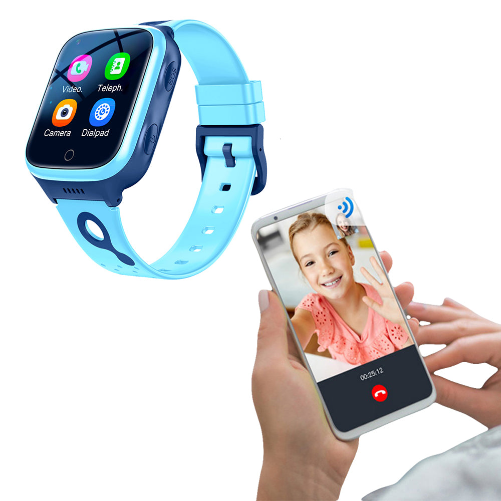 4G Smart Watch SOS Video Call Tracker Compatible with Android iOS