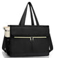 Lunch Tote Bag With Insulated Lunch Box Compartment For Travel And Leisure