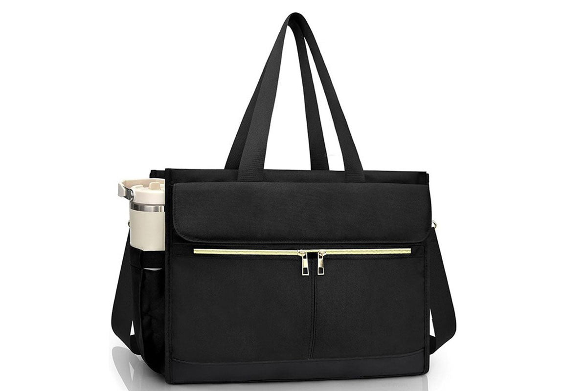 Lunch Tote Bag With Insulated Lunch Box Compartment For Travel And Leisure