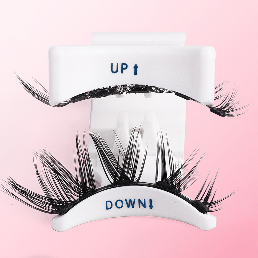 Eyelashes Kit With Clip Reusable Attractive Lashes No Glue Needed Lashes Kit