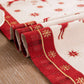 Christmas Jacquard Tassel Table Runner
