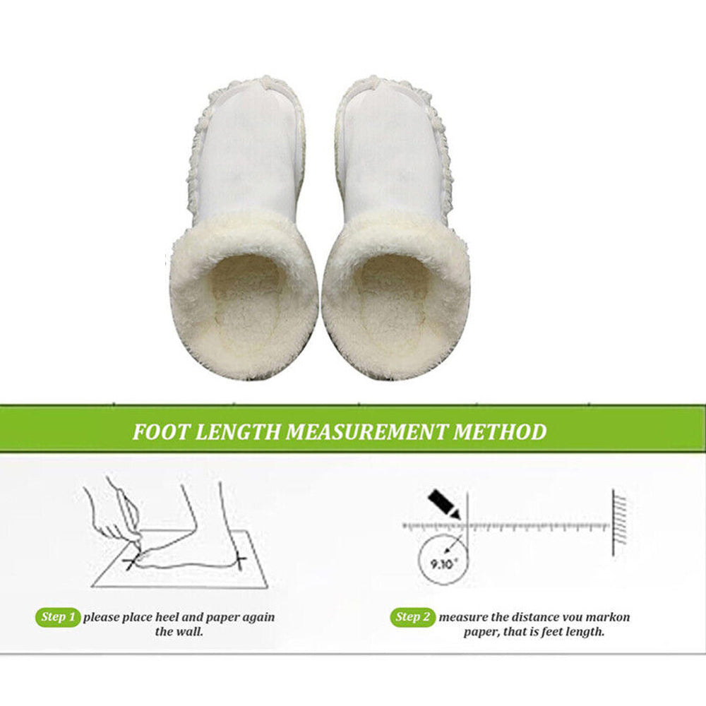 2Pcs Winter Fleeced Liner Insoles for Slipper