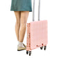 65L Foldable Utility Cart with Lid & 360 Degree Wheels Portable Rolling Crate-Black