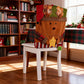Christmas Chair Covers with Santa Hat for Holiday Dinner Party