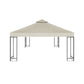 Gazebo Replacement Canopy Top Cover-Dual Layer