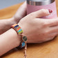 7 Chakra Boho Leather Wrap Bracelet