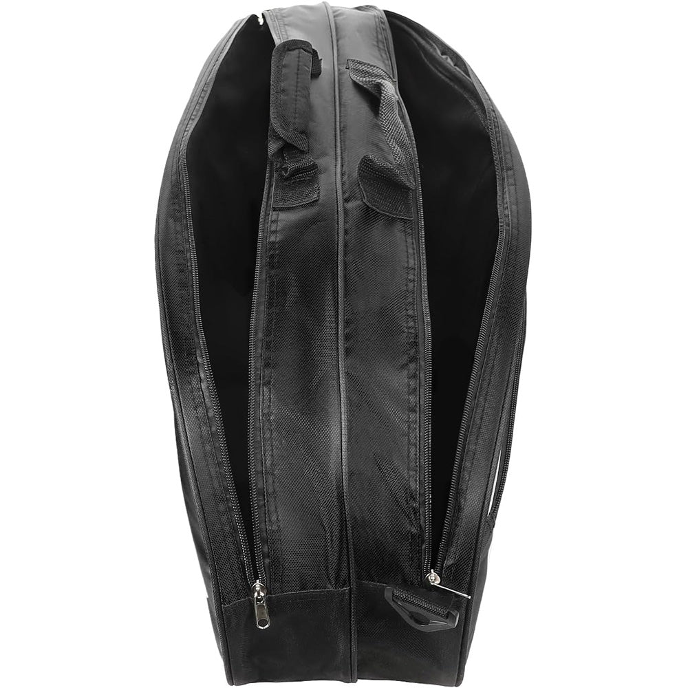 Badminton Bag for 4 to 6 Rackets with Shoe Compartment and Shoulder Strap