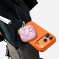Case Cover with Lock Button and Phone Stand Protective Case for AirPods 4