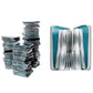 80 Capacity CD DVD Disc Holder Storage Case with Carry Handle