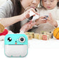 Kids Instant Print Camera with 2 Rolls Print Paper
