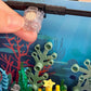 570pcs Lighting Aquarium Building Blocks Fish Tank Building Block Set