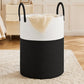 Large Woven Laundry Basket Cotton Rope Hamper for Laundry Toys & Blankets