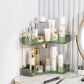 2 Tier Corner Bathroom Counter Makeup Storage Rack