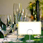 60Pcs Table Card Clip Stand for Party Wedding Decor- Silver and Gold