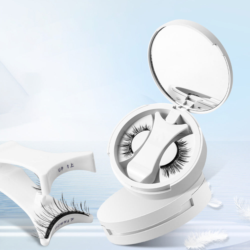 Eyelashes Kit With Clip Reusable Lashes Glue-Free False Lashes