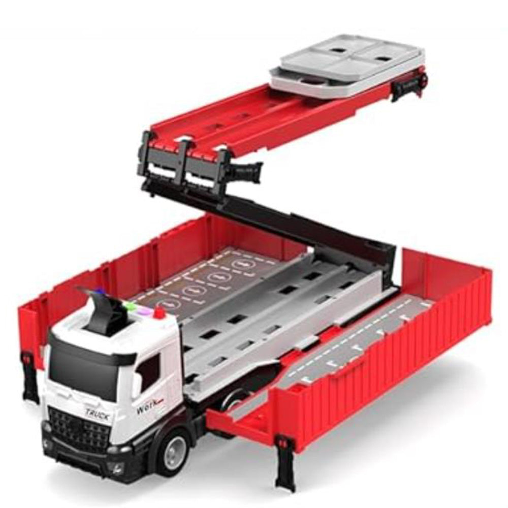 Car Carrier Transport with Race Mini Car Toys Set for Kids