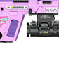 Cool Static Building Block Toy Gun No Shooting Building Blocks Gun Non-Firing Simulation Military Model DIY Assembly Toy