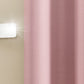100 Percent Blackout Curtain Panel with Black Liner Heat & Light Blocking Drapes