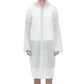 EVA Reusable Unisex Waterproof Hooded Raincoat