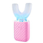 U Shaped Electric Toothbrush 6 Modes Whole Mouth Brush for Adults