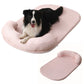 Pet Cooling Mat Memory Foam Cooling Fabric Dog Crate Bed with Pillow