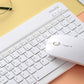 Ultra Slim Portable Wireless Bluetooth Keyboard Mouse Combo for Tablet Laptop