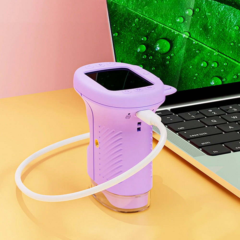 1000X Handheld Microscope for Little Ones 1080P Mini Pocket Digital Microscopes