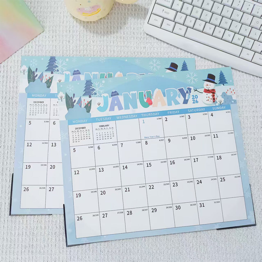 18-Month Planner Calendar for Fridge