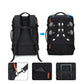 Business Travel Shoulder Backpack with Shoe Bag and Storage Bag