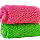 2PCS African Net Sponge Body Scrubber for Exfoliating and Bathing