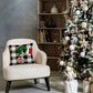 4Pcs Christmas Print Throw Pillow Case Cartoon Cushion Cover Home Sofa Decor Gift-Style 1