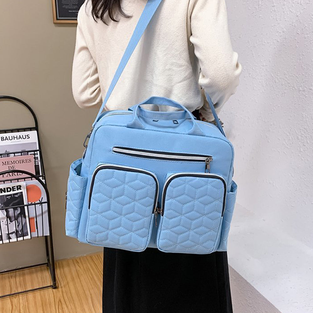 Large Capacity Mummy Travel Shoulder Bag Nappy Tote Handbag