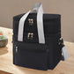 Double-Layer Insulated Portable Lunch Bag Cooler Food Container