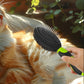 2 Pack Pet Grooming Brush Set Deshedding Double Sided Comb Massage Brush for Cats Dogs Horses