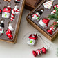 Glass Painted Christmas Ornaments Christmas Tree Hanging Decorations