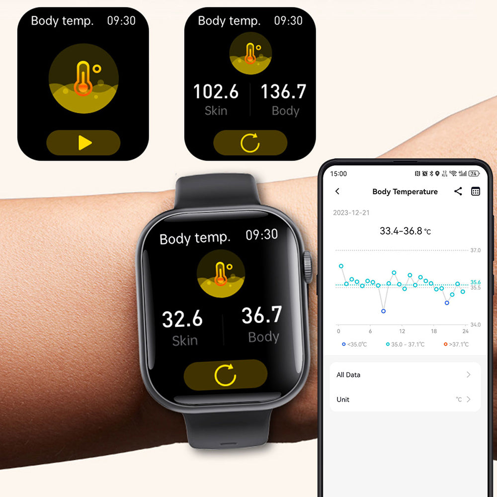 Bluetooth Sports Smart Watch for Android IOS
