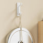4 Pack Stainless Steel Double Adhesive Hooks with 3kg Capacity