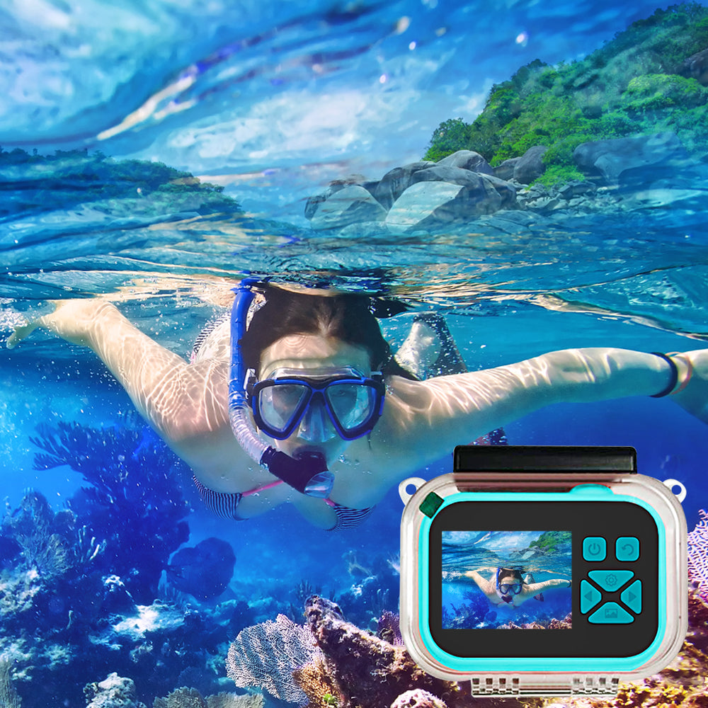 Kids Camera Toy with Waterproof Case