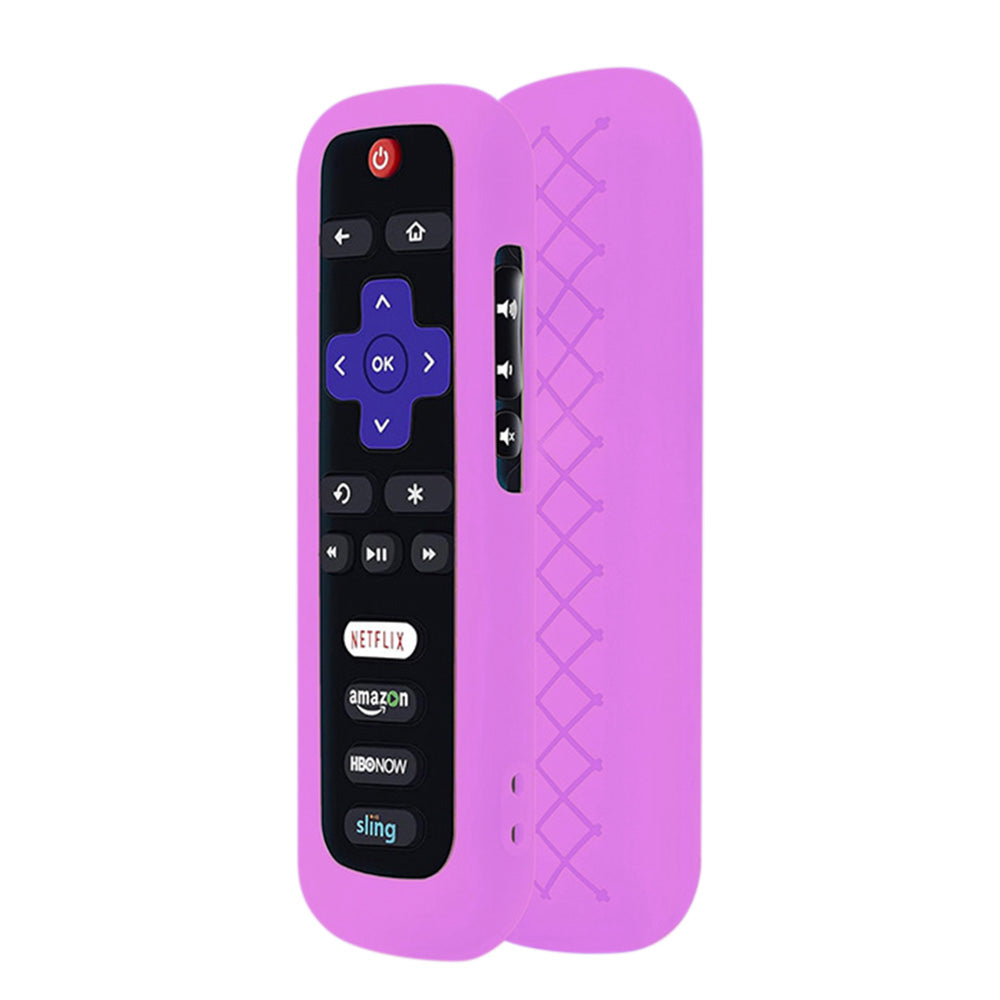 2 Pack Glow in The Dark Silicone Case Cover for Roku TV Remote