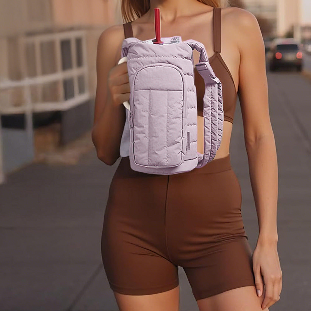 Water Bottle Holder Bag with Strap Crossbody Bag Gym Accessories